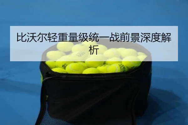 比沃尔轻重量级统一战前景深度解析
